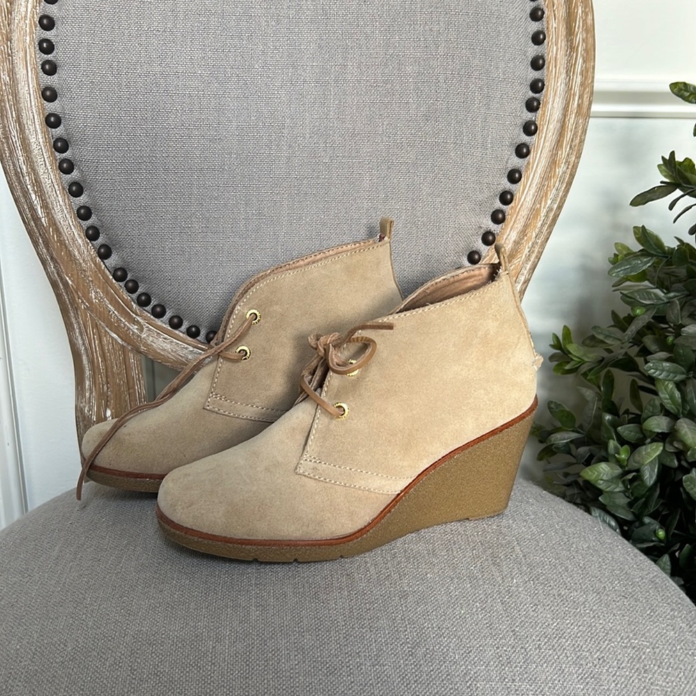 Sperry genuine leather, wedges
